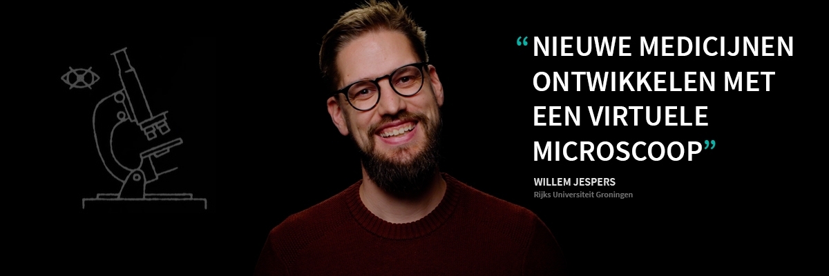 Willem Jespers - Nieuwe medicijnen ontwikkelen met een virtuele microscoop - Eye-openers